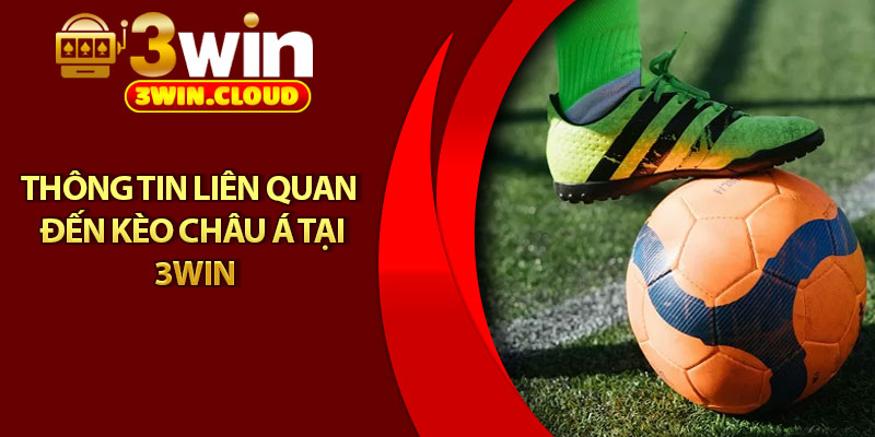 Kèo Châu Á – Cách Chơi Hiệu Quả, Tỷ Lệ Thắng Cao 2 Thông tin liên quan đến kèo Châu Á tại 3win